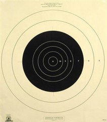 MR-52 [MR52(P)] NRA Official 200 Yard Slow Fire High Power Rifle Target (25 pck)