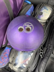 Hammer Purple Pearl Urethane Bowling Ball 16lbs Single Drill