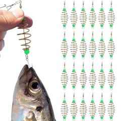 Spring Carp Feeder Spring Fishing Feeder Bait Carp Fishing Baits Hook Kits 24Pcs