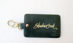 SHADOW CREEK GOLF BAG TAG LUGGAGE “GOOD” GREEN READ