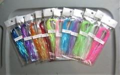 1 Pack (Hank) Lateral Scale..Fish Scale-Flashabou-11 Color Choices-Ship