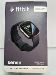 Fitbit Sense Advanced Health & Fitness Smartwatch Graphite GPS Watch