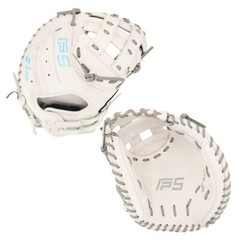 SSK FP5 34″ Fastpitch Softball Catcher’s Mitt FP5-3400WHTGRYSAX12