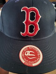 Boston Red Sox Baseball Cap Youth OC Sports Team MLB Adjustable Back NEW Navy