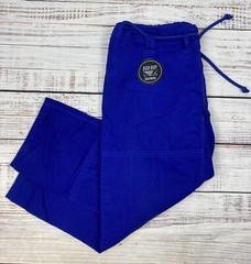Bad Boy Fight Apparel Blue Ripstop Adjustable Pants Combat MMA UFC Size L/XL