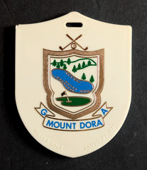 vtg – PGA golf bag tag – MOUNT DORA GOLF ASSOCIATION – Mount Dora FL