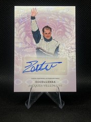 2025 Topps Eccellenza Formula 1 F1 JACQUES VILLENEUVE Auto Purple /50 Autograph