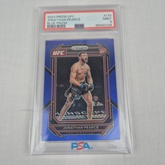 2023 Panini UFC – Jonathan Pearce #179 Blue Prizm /175 PSA 9 Mint RC Rookie Card