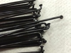 Black.2mm.(14G) J bend.Cut to any size 60 through 308mm. set of 18pc.SAPIM