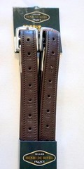 Prem HDR Havana English Saddle Triple Covered Leather Stirrup Leathers 48″