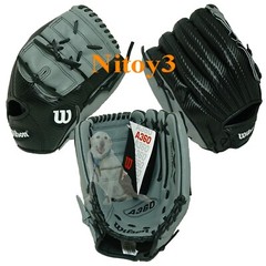 Wilson A360 All Position Leather Baseball Glove-Youth/Adult Right Throw Size: 12