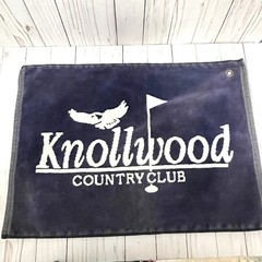 Vtg Knollwood Country Club Golf Towel 22″ x 16″ The Links Collection USA