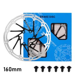 6 Bolts Rotor 140/160/180/203mm MTB BMX Road Bicycle Disc Brake Rotors Caliper