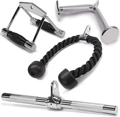 Yes4All Cable Machine Attachments – 4 Pull Down Accessories