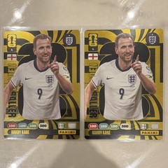 Panini FIFA 365 Adrenalyn XL Harry Kane England #4 2-Card Lot