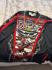 JT Miami Rage Paintball Jersey XL Gold Chain