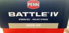 PENN Battle IV 4000 HS BTLIV4000HS***NEW HIGH SPEED MODEL FREE SHIPPING**