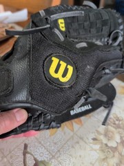 Wilson A300 A0300 TR12 RH Thrower 12″ Black Leather Baseball Glove Mitt EUC