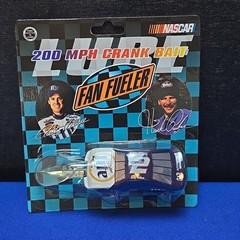 Vintage Rusty Wallace NASCAR #2 Fan Fueller 200 MPH Crank Bait New In Package.