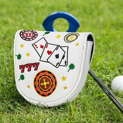 Lab DF3 Golf Putter Cover White Magnetic Closure
