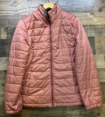 GERRY PUFFY Warm FULL ZIP Salmon JACKET size LARGE