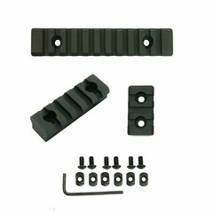 M-Lok Picatinny Weaver Rail Section Aluminum 3 5 11 Slot 1.5″ 2.5″ 5″ – Pick QTY