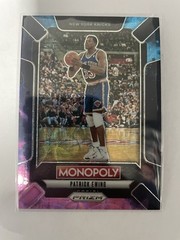 🔥2024-25 Panini Prizm Monopoly Patrick Ewing Nebula Scope Prizm SP #LEG8.🔥