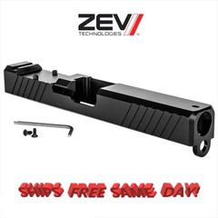 ZEV Z17 Duty Stripped Slide w/RMR Cut for Glock 17 Gen 1-3 SLD-Z17-3G-DUTY-RMR-B