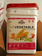 Augason Farms Freeze Dried Vegetables Long Term Emergency Storable Food 109 Svgs