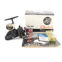 Dam Quick Microlite Fishing Reel. Made in West Germany. W/ Box.