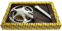 Mavic Road 631 Starfish Crankset 8SPD 172.5mm 53/39 Silver NOS NEW Vintage