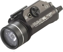 TLR-1 HL 1000LM Rail Mounted Tactical Flashlight Pistol Optics Lights CR123A