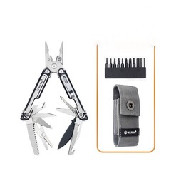 WARNA Ares Multi Tool Pliers 20-in-1 Outdoor EDC Tool Set with Sheath Bits