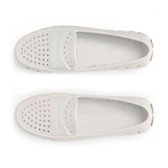 Floafers Womens Size 10 White Water Shoes Loafers Bright White/ Harbor Mist Grey