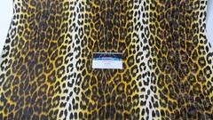 Vintage Arctic Cat Seat Vinyl Yellow Leopard Panther, Puma, King Kat Snowmobile