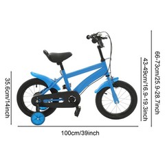 14inch Children’s Bicycle Kids Bike Boys Girls Bicycle Beginner Learning Bike