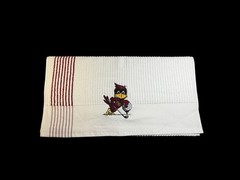 Iowa State University (ISU) Golf Caddy Towel /44in x 24in (52k Stitches) 2 Logos