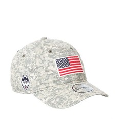 Zhats Ncaa Connecticut Huskies Mens Hat Operation Hat Trick Banner Plus