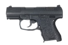 Talon Grips for Walther Arms P99 Compact Large Backstrap in Black Rubber 608R