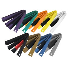 BJJ Brazilian Jiu Jitsu Belts Durable Material, No Brand Patch Martial Arts