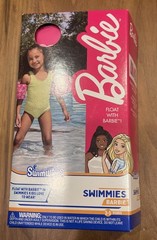 Barbie SwimWays Swimmies Girls Floaties 3-5 Years Pool Swim Help Mattel NEW ✨