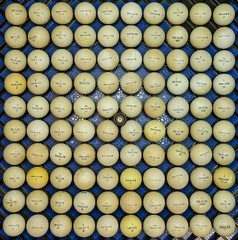 100 Used Vintage TOP-FLITE golf balls. Condition Varies. Lot VGB 02