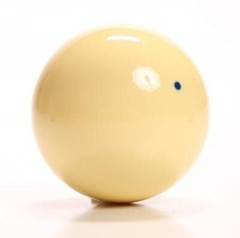 New Aramith Blue Dot Cue Ball – 2 1/4″ – Regulation Size & Weight