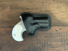 American Derringer/Cobra Leather Pocket Holster Form Fitted Standard CB.22LR