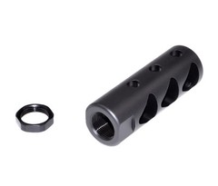 Muzzle Brake Recoil Compensator with Crush Washer CNC 1/2″X28 1/2-28
