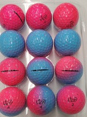 12 Vice Pro Air Cotton Candy Used Golf Balls AAAAA Mint Bulk Recycled Balls 5A