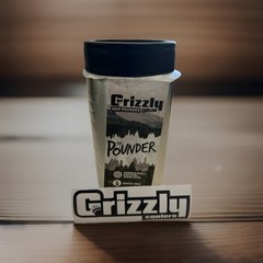 Grizzly Grip Can Koozie 16oz Pounder Tall Boy Can Cooler Stainless Double Wall