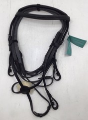 Shires Avignon Woodside Figure 8 Horse Bridle In Black