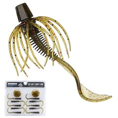 10pcs Realistic Grub Fishing Lures 2.95″ Swimbait Kit for Bass Salt/Freshwater