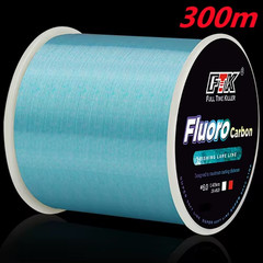 FTK 300/500m Invisible Fishing Line Speckle Fluorocarbon Coating Line for Trophy